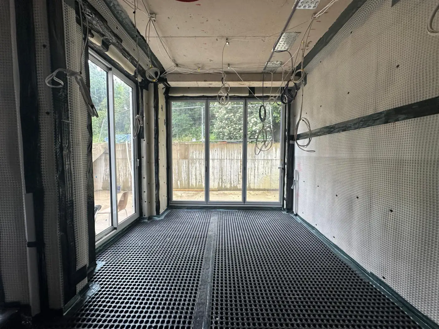 Type C cavity drain membrane to basement walls and floor, The Bishops Avenue N2
