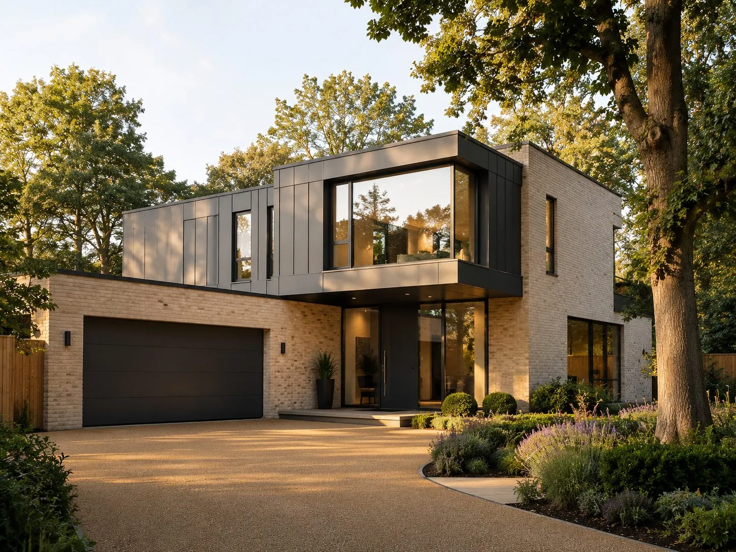 Contemporary residential new build, Hertfordshire