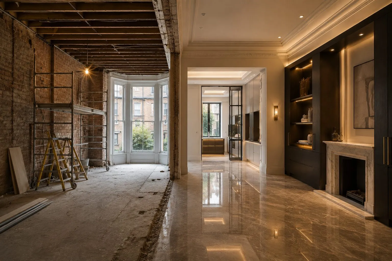 How much does a luxury refurbishment cost in London 2026