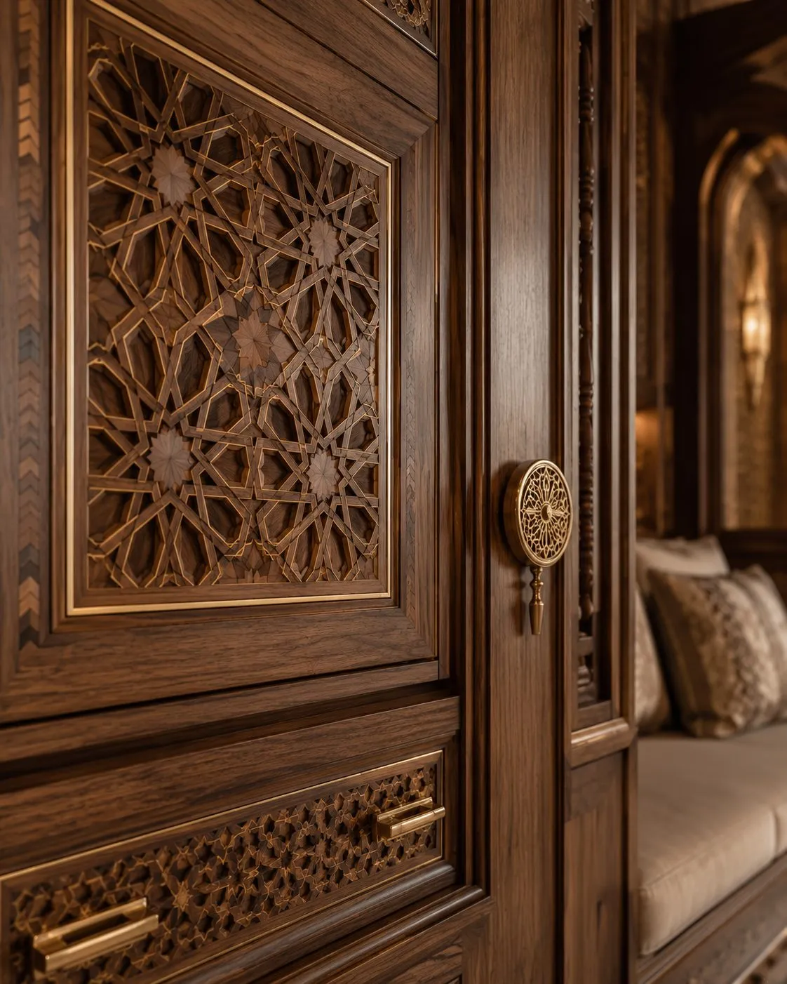 Bespoke luxury joinery and millwork for GCC private residences, Crown Bespoke International