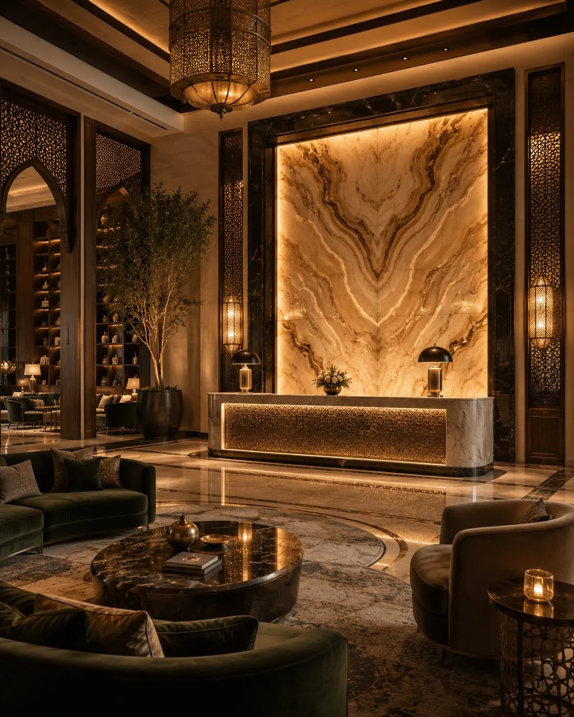 Luxury hospitality and commercial fit out GCC, Crown Bespoke International