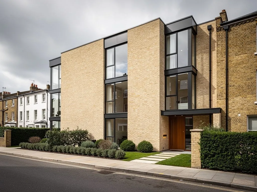 Luxury new build residential property in London by Crown Building